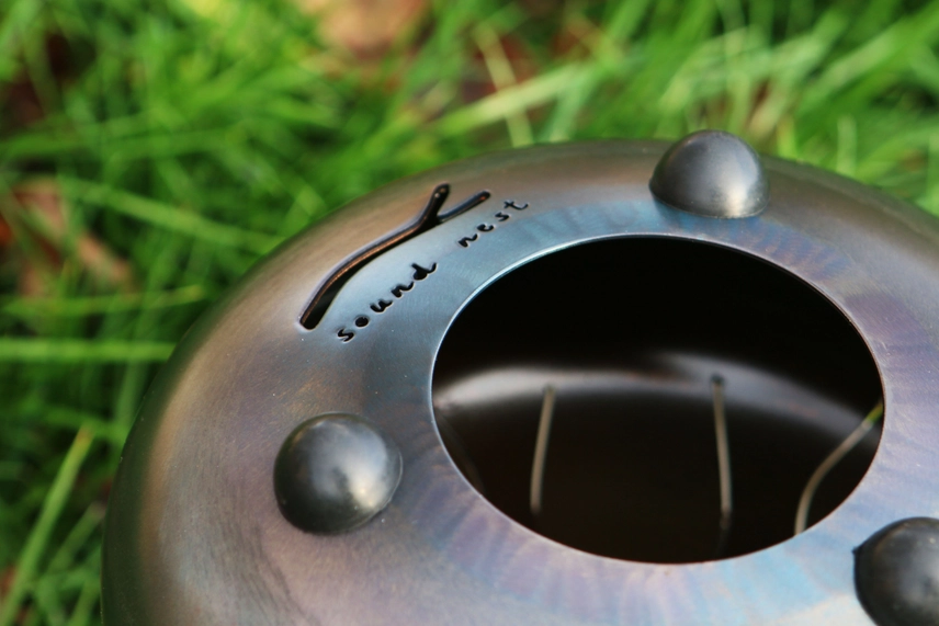 Hand Drum 9"/22cm Deep Sound Pentatonic Drum - Image 4