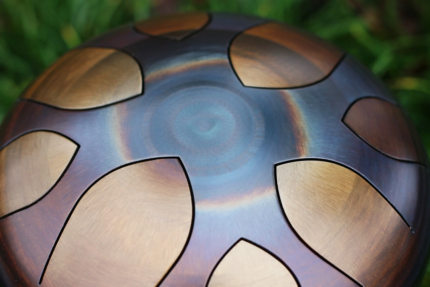 Hand Drum 9"/22cm Deep Sound Pentatonic Drum - Image 6