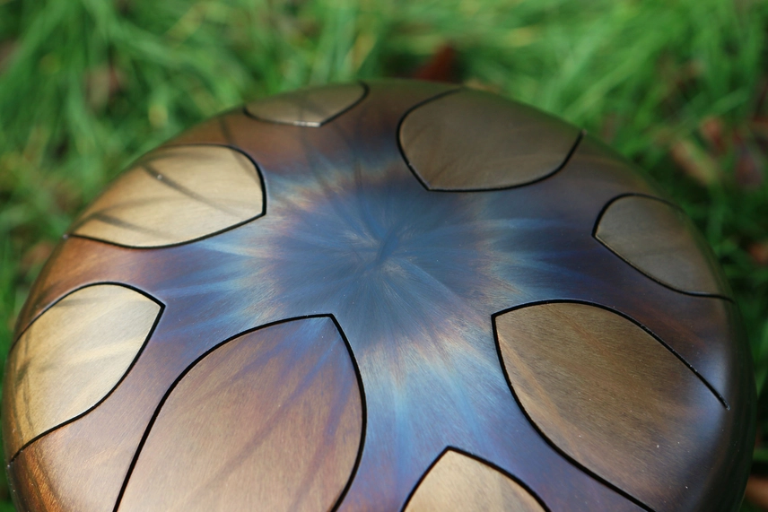 Hand Drum 9"/22cm Deep Sound Pentatonic Drum - Image 7
