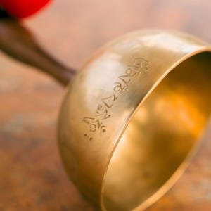 Handmade Double Chalice Singing Bowl Set: C/F & D/E Notes, Sound Healing Meditation Reiki - Image 7