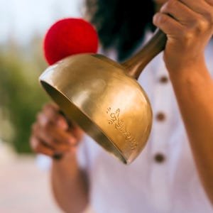 Handmade Double Chalice Singing Bowl Set: C/F & D/E Notes, Sound Healing Meditation Reiki - Image 8