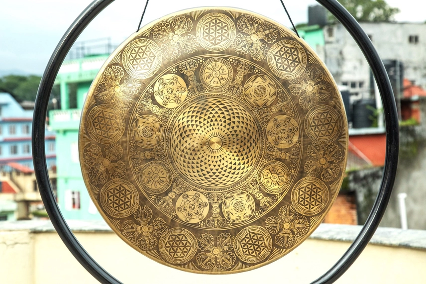 Handmade Tibetan Gong For Meditation & Yoga Sound Healing