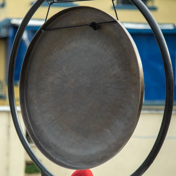Handmade Tibetan Gong For Meditation & Yoga Sound Healing - Image 4
