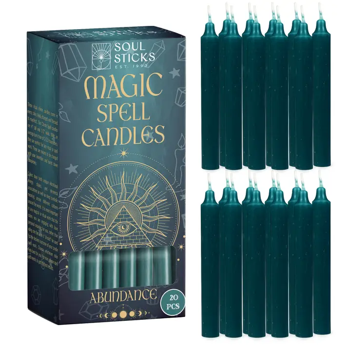 Magic Spell Candles Soul Sticks Abundance