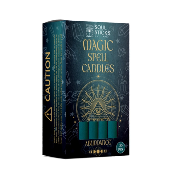 Magic Spell Candles Soul Sticks Abundance