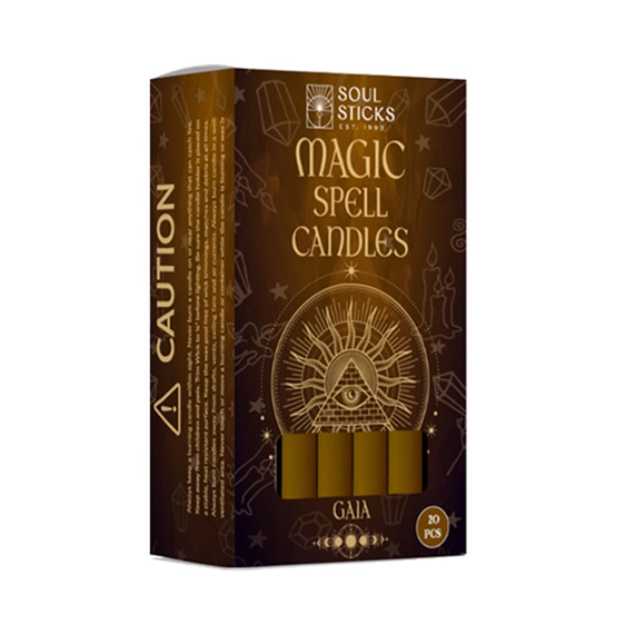 Magic Spell Candles Soul Sticks Gaia