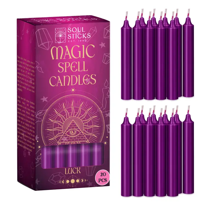 Magic Spell Candles Soul Sticks Luck