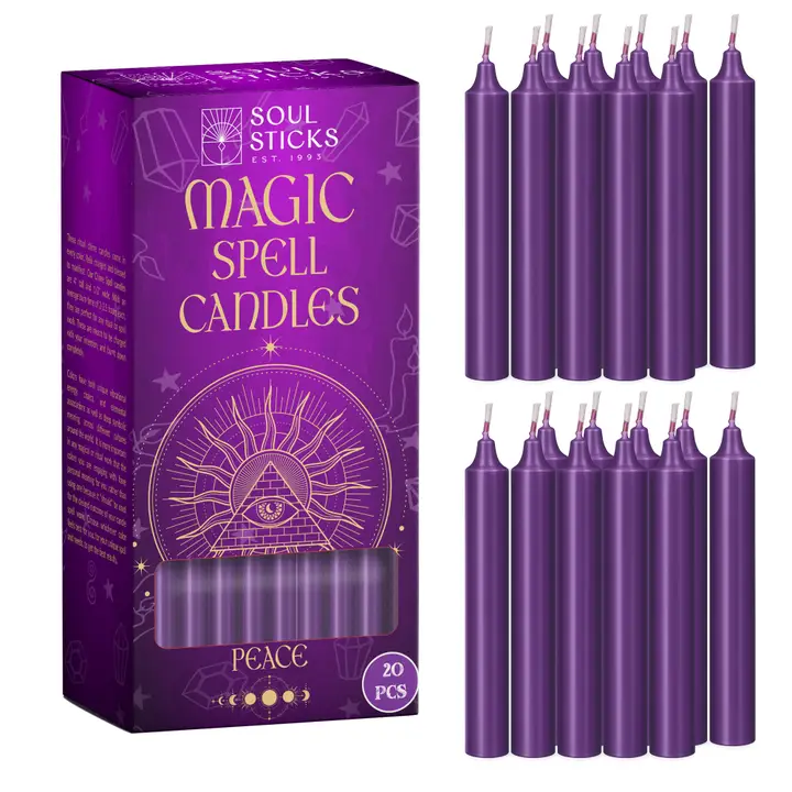Magic Spell Candles Soul Sticks Peace