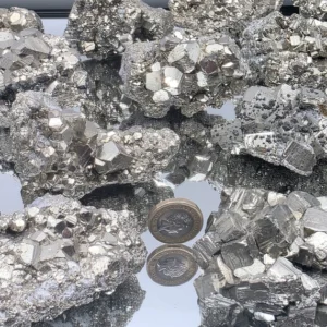 Peruvian Pyrite Crystal Clusters Natural Raw