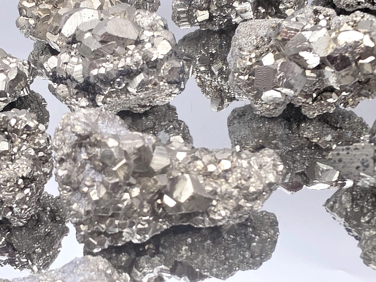 Peruvian Pyrite Crystal Clusters Natural Raw - Image 4