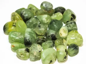 Natural Prehnite Tumbled Stones 1KG (2.2 lb)