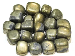 Natural Pyrite Tumbled Stones 1KG (2.2 lb)