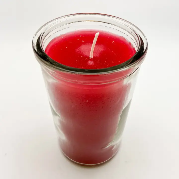Made in: United States Burn Time: 50 hours Fragrance Family: Unscented Handmade: Yes Wax Type: Paraffin
