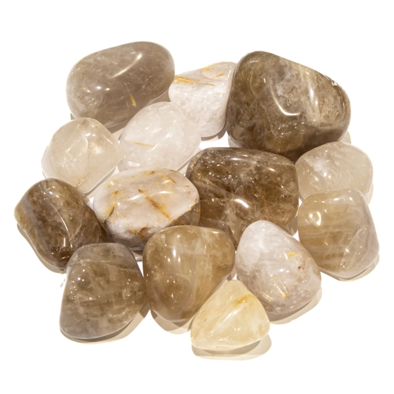 Grade A Natural Rutilated Quartz Tumbled Stones 1KG (2.2 lb) - Image 3