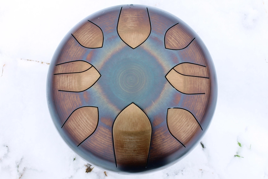 Steel Tongue Drum 1230cm Pentatonic Deep Bass Sound