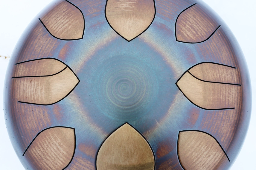 Steel Tongue Drum 1230cm Pentatonic Deep Bass Sound - Image 7