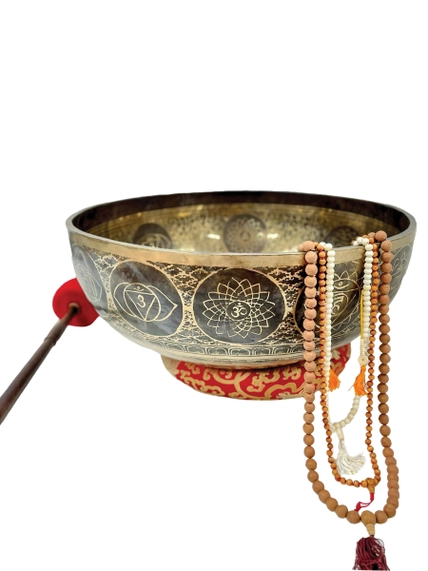 Therapy Foot Singing Bowl Engraved - Image 2