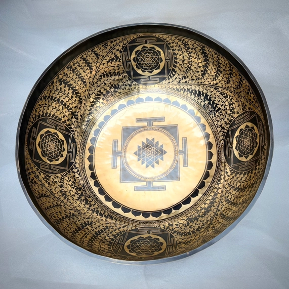 Tibetan Singing Bowl 12 - 26 " Handmade For Sound Therapy - Image 4