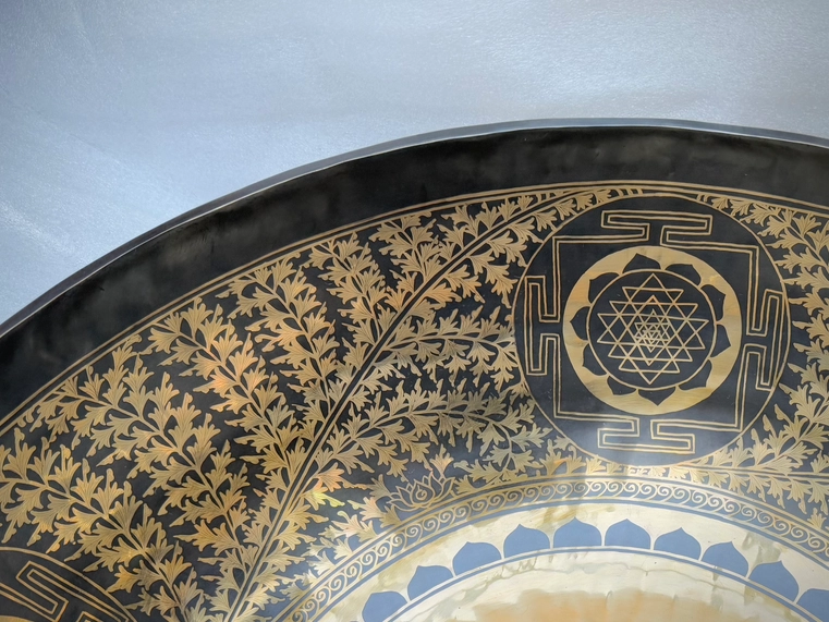 Tibetan Singing Bowl 12 - 26 " Handmade For Sound Therapy - Image 5