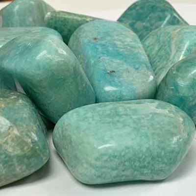 Grade A Natural Amazonite Tumbled Crystal - Image 4