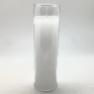 White 7 Day Prayer Candle for Weddings, Purity & Handfasting