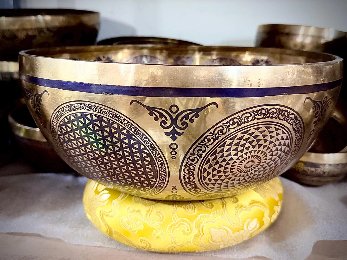Standing Foot Therapy Mantras & Flower of Life, Nepal - Image 4