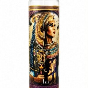 Isis Glitter Prayer Candle